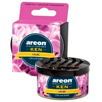 Aromatizator auto Areon Ken Lilac/ în suportul pentru pahare, sub scaun