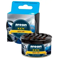 Ароматизатор для авто Areon Ken New Car/ в подстаканник, под сиденье