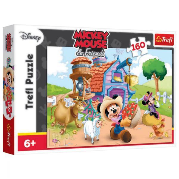 Пазл 2D Trefl Mickey the farmer 6+/ Количество деталей: 160 photo 1 Пазл 2D Trefl Mickey the farmer 6+/ Количество деталей: 160 photo 1