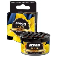 Ароматизатор для авто Areon Ken Vanilla Mia/ в подстаканник, под сиденье