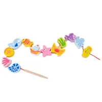 Jucărie din lemn Classic World Under the Sea Beads 1+/ Dezvoltare