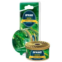 Ароматизатор для авто Areon Ken Blister Nordic Forest/ в подстаканник, под сиденье