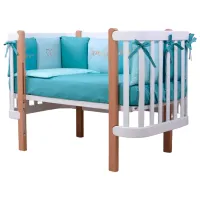 Lenjerie de pat pentru copii Veres Family dream (2600000094269) Bumbac , hollofayber/ Blue Light