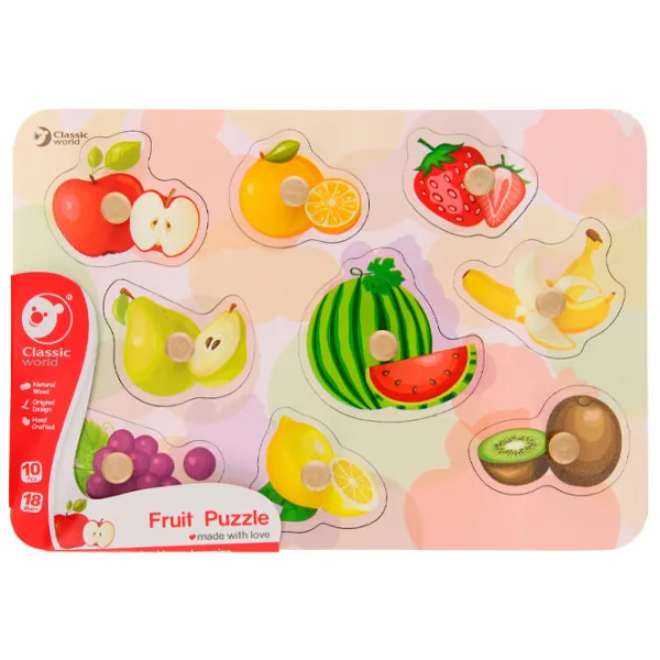 Joc de masă Classic World Fruit Puzzle 1+/ Dezvoltare photo 1