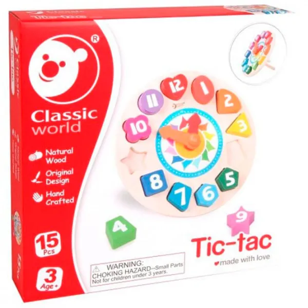 Joc de masă Classic World Tic-Tac 1+/ Dezvoltare photo 1
