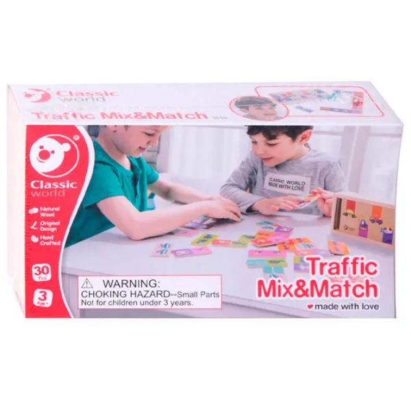 Joc de masă Classic World Traffic Mix & Match 3+/ Dezvoltare photo 1