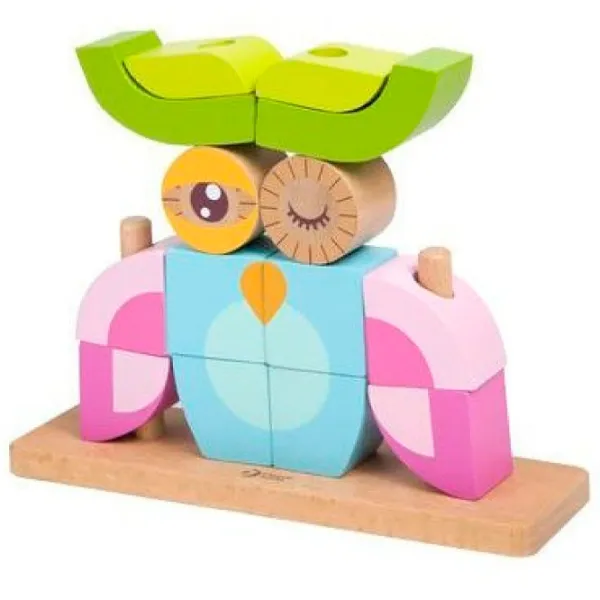 Joc de masă Classic World Owl Blocks Set 1+/ Dezvoltare photo 1