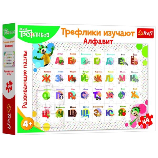Пазл 2D Trefl Educational Alfabet (ru) 3+/ Количество деталей: 44 photo 1 Пазл 2D Trefl Educational Alfabet (ru) 3+/ Количество деталей: 44 photo 1