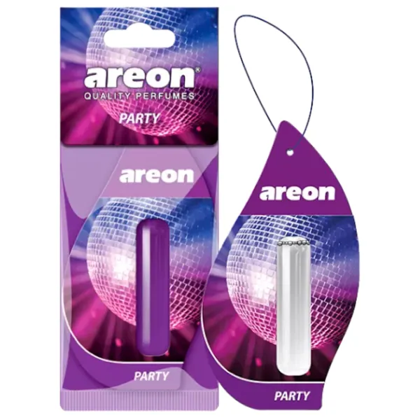 Ароматизатор для авто Areon Liquid Party/ 5 мл/ на зеркале photo 1