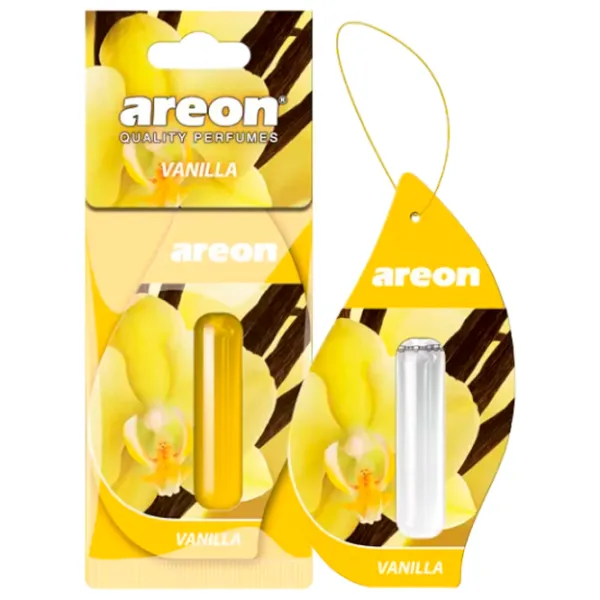 Ароматизатор для авто Areon Liquid Vanilla/ 5 мл/ на зеркале photo 1 Ароматизатор для авто Areon Liquid Vanilla/ 5 мл/ на зеркале photo 1