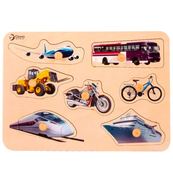 Настольная игра Classic World Vehichles Puzzle 1+/ Развитие photo 1