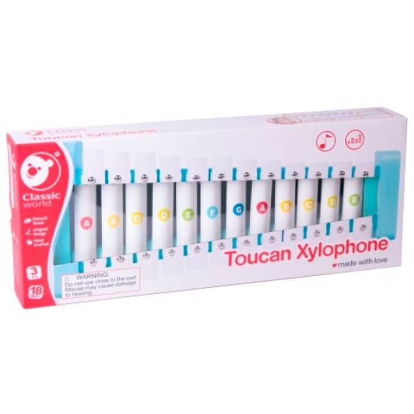 Настольная игра Classic World Toucan Xylophone 3+/ Музыкальный инструмент photo 1
