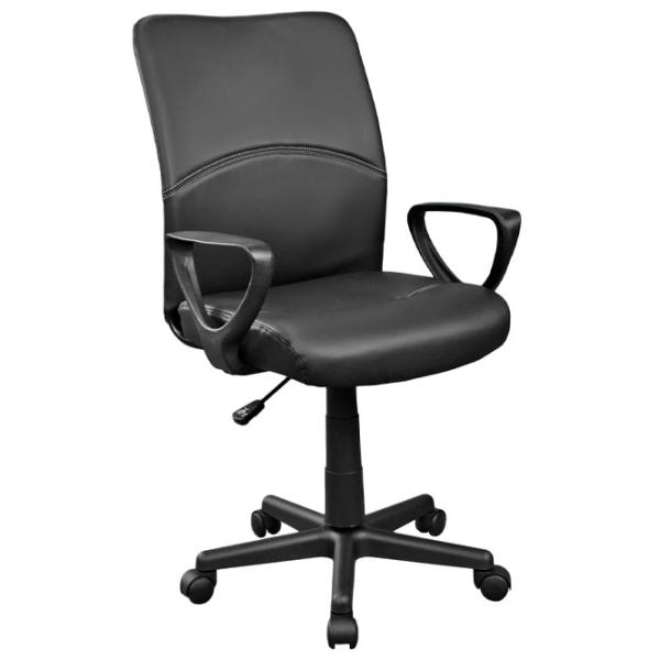 Офисное кресло DecoPrim F-6830 ЭКО Кожа/ Черный photo 1 Офисное кресло DecoPrim F-6830 ЭКО Кожа/ Черный photo 1