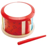 Jucărie muzicală Hape Double-Sided Drum E0608A 3+/ Red