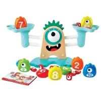 Музыкальная игрушка Hape Monster Math Scale E0511A 1.5+/ Разноцветный