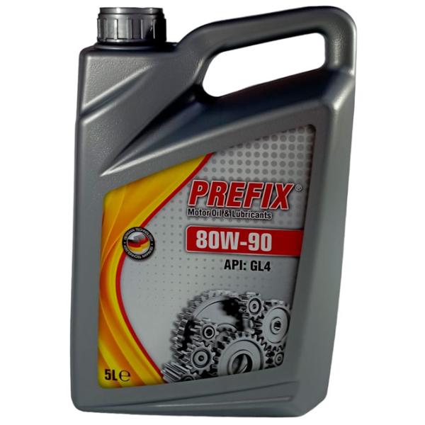 Трансмиссионное масло Prefix 80W-90 Gear & Transmission 5 л/ минеральное/ 80W-90 photo 1 Трансмиссионное масло Prefix 80W-90 Gear & Transmission 5 л/ минеральное/ 80W-90 photo 1