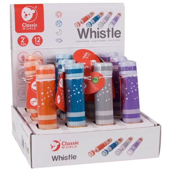 Игрушка из дерева Classic World Whistle 1+/ Музыкальный инструмент photo 1