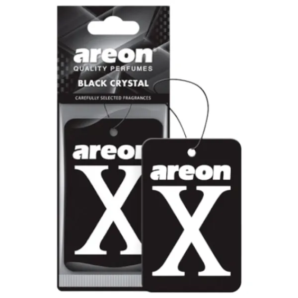 Aromatizator auto Areon Dry X Version Black Crystal/ pe oglindă photo 1 Aromatizator auto Areon Dry X Version Black Crystal/ pe oglindă photo 1