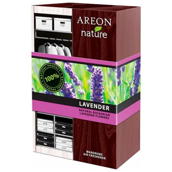 Ароматизатор для авто Areon Nature Premium Лаванда/ на зеркале photo 1 Ароматизатор для авто Areon Nature Premium Лаванда/ на зеркале photo 1