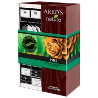 Ароматизатор для авто Areon Nature Premium Pine/ на зеркале