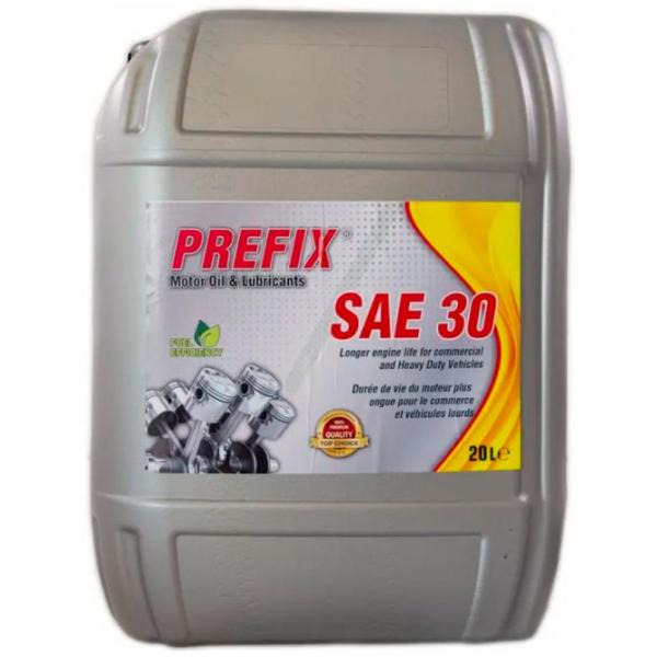Моторное масло Prefix SAE-30 Diesel CC (М10Г2к) SAE-30 20 л минеральное photo 1