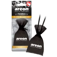 Ароматизатор для авто Areon Pearls Black Crystal/ на зеркале