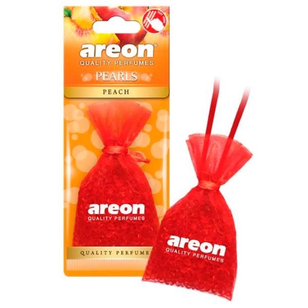 Ароматизатор для авто Areon Pearls Peach/ на зеркале photo 1 Ароматизатор для авто Areon Pearls Peach/ на зеркале photo 1