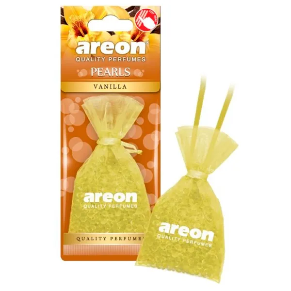 Ароматизатор для авто Areon Pearls Vanilla/ на зеркале photo 1 Ароматизатор для авто Areon Pearls Vanilla/ на зеркале photo 1