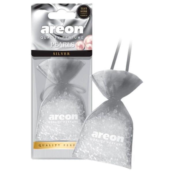 Ароматизатор для авто Areon Pearls Lux Silver/ на зеркале photo 1 Ароматизатор для авто Areon Pearls Lux Silver/ на зеркале photo 1