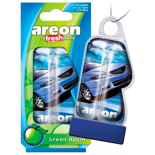 Ароматизатор для авто Areon Auto retail Green Apple/ 8.5 мл/ на зеркале photo 1 Ароматизатор для авто Areon Auto retail Green Apple/ 8.5 мл/ на зеркале photo 1