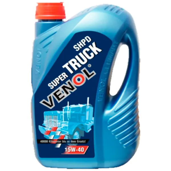 Моторное масло Venol Truck 15W-40 15W-40 5 л минеральное photo 1 Моторное масло Venol Truck 15W-40 15W-40 5 л минеральное photo 1