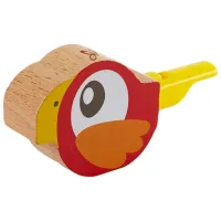 Jucărie muzicală Hape Red Bird Whistle E0474A 3+/ Red