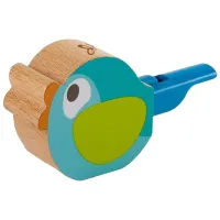Jucărie muzicală Hape Turquoise Bird Whistle E0472A 1+/ Blue