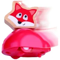 Интерактивная игрушка Hape Push&Run Fox E0469A 2+/ Розовый