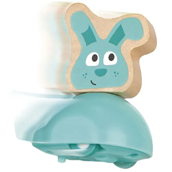 Интерактивная игрушка Hape Push&Run Bunny E0469A 2+/ Синий photo 1 Интерактивная игрушка Hape Push&Run Bunny E0469A 2+/ Синий photo 1
