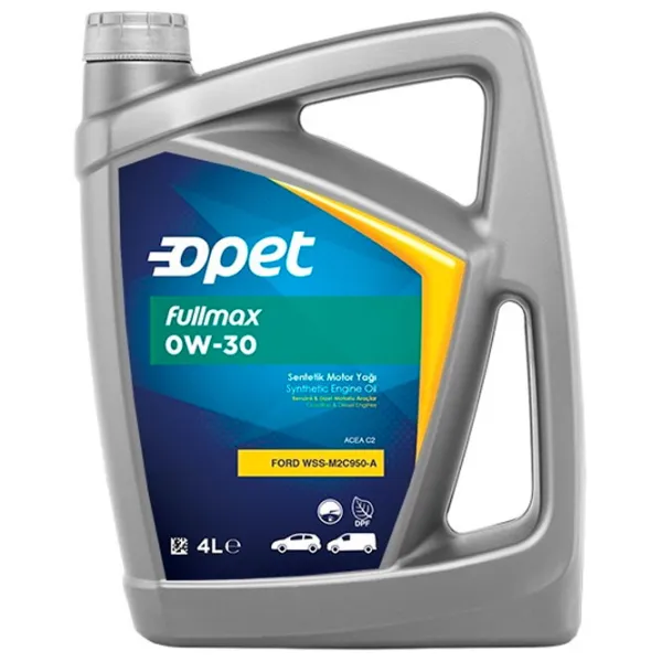 Ulei de motor Opet Fullmax 0W-30 0W-30 4 l sintetic photo 1