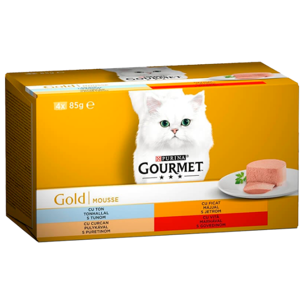 Корм для кошек влажный Purina Gourmet Gold Box 729212 24 x 85 г/ Тунец photo 1
