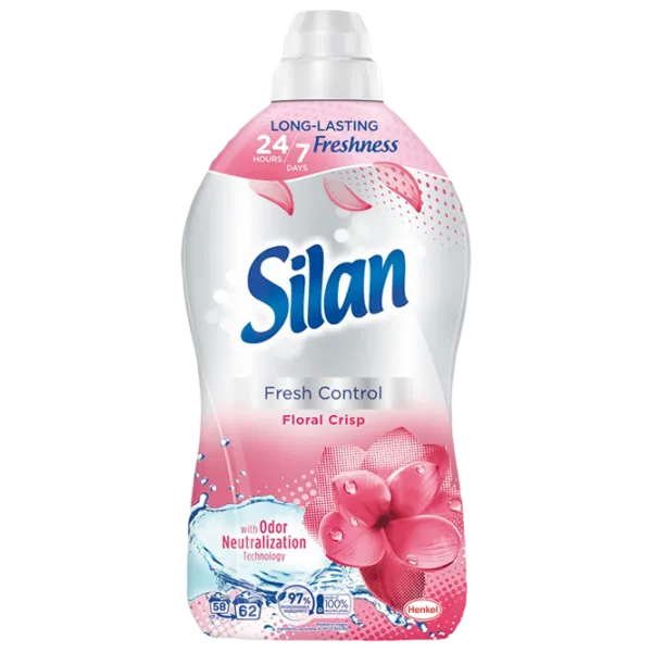 Кондиционер для белья Silan Floral Crisp 1.364л Количество стирок: 62 photo 1 Кондиционер для белья Silan Floral Crisp 1.364л Количество стирок: 62 photo 1