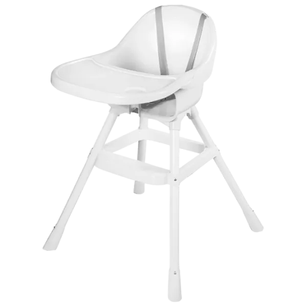 Scaun de masă BabyGo Simple (BGO-5105) Clasic/ 6 luni / White  photo 1