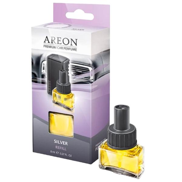 Ароматизатор для авто Areon Car New Silver/ 8 мл/ спрей photo 1 Ароматизатор для авто Areon Car New Silver/ 8 мл/ спрей photo 1