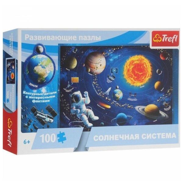 Puzzle 2D Trefl The Solar Sistem 5+/ Numărul de piese: 100 photo 1