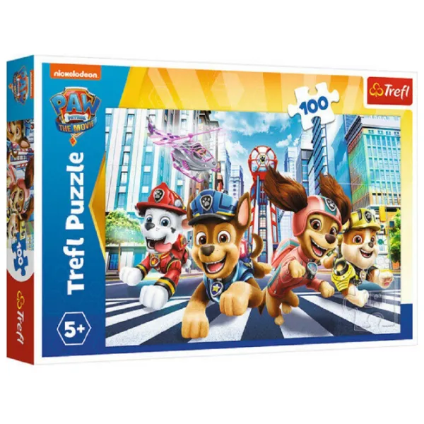 Puzzle 2D Trefl The Movie 5+/ Numărul de piese: 100 photo 1