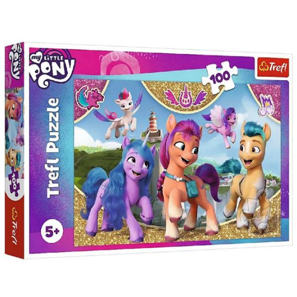 Puzzle 2D Trefl Colorful friendship 5+/ Numărul de piese: 100 photo 1