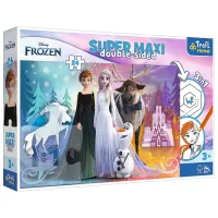 Пазл 2D Trefl 3in1 Super Maxi Frozen Frozen Land 3+/ Количество деталей: 24