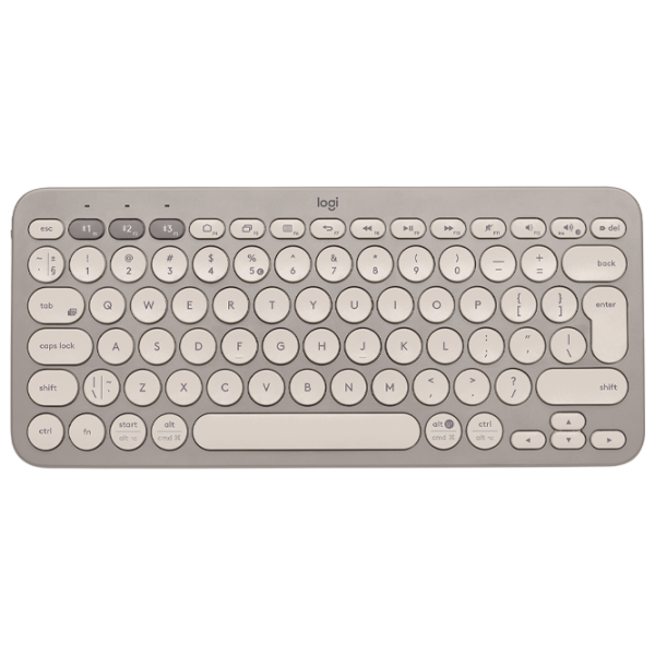 Tastatură Logitech K380 Fără fir/ Sand photo 1