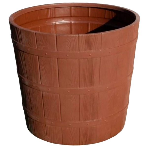 Кадка для вина Uniplast 15463 750 л 107 см/ Коричневый photo 1