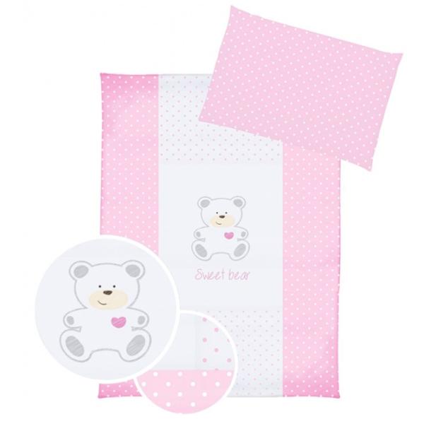 Детское постельное бельё Albero Mio Sweet Bear (C-5 H167) (5902605470835 ) Хлопок/ Розовый Белый photo 1 Детское постельное бельё Albero Mio Sweet Bear (C-5 H167) (5902605470835 ) Хлопок/ Розовый Белый photo 1