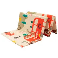Covoraş pentru joc Baby Mix Playto (8596164456248) 0+/ Transformer/ Beige