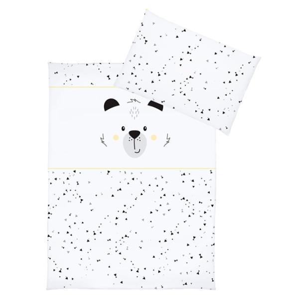 Детское постельное бельё Albero Mio Bear (C-5 K084) (5902605472716 ) Хлопок/ Белый Черный photo 1