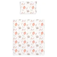 Lenjerie de pat pentru copii Albero Mio Boho Rusty C4 (5904165682765) Bumbac/ White Nature